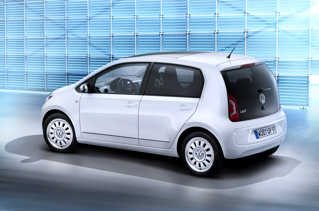 Volkswagen up! med fem døre.
(Foto: VW)